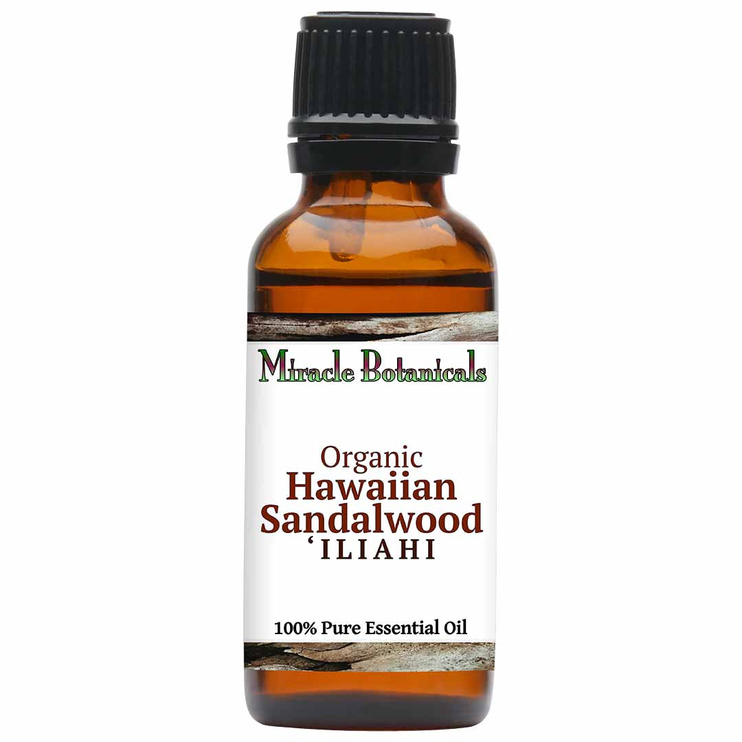 Sandalwood Hawaiian Essential Oil (‘iliahi) - Organic (Santalum Paniculatum)
