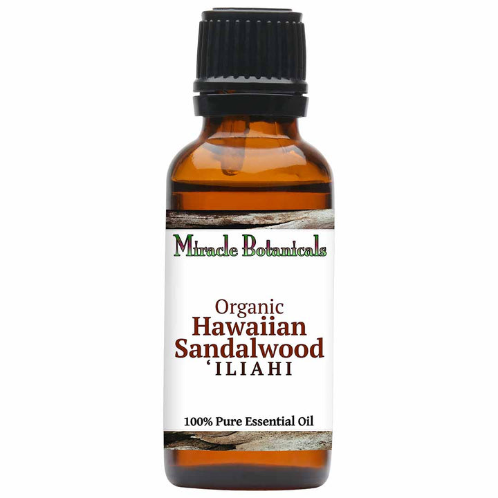 Sandalwood Hawaiian Essential Oil (‘iliahi) - Organic (Santalum Paniculatum)