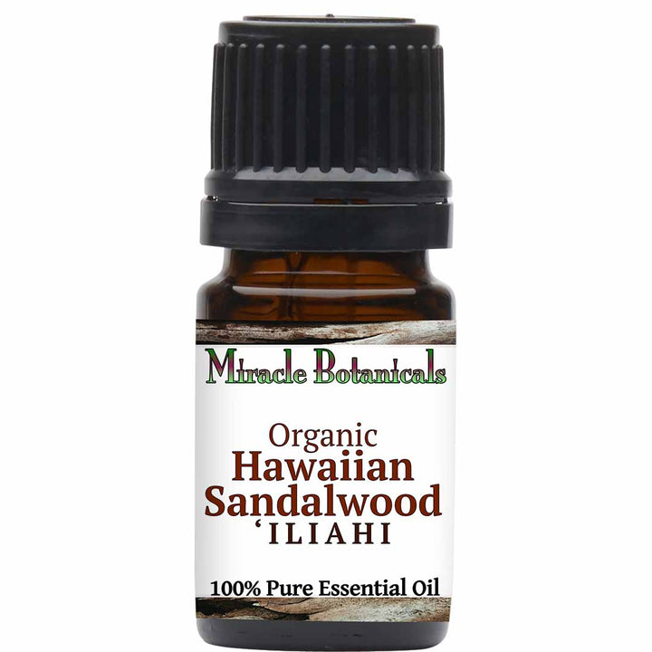 Sandalwood Hawaiian Essential Oil (‘iliahi) - Organic (Santalum Paniculatum)