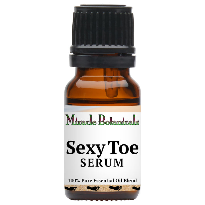 Sexy Toe Serum Essential Oil Blend - 100% Pure Toenail Fungus and Athletes Foot FormulaFoot - Miracle Botanicals Essential Oils