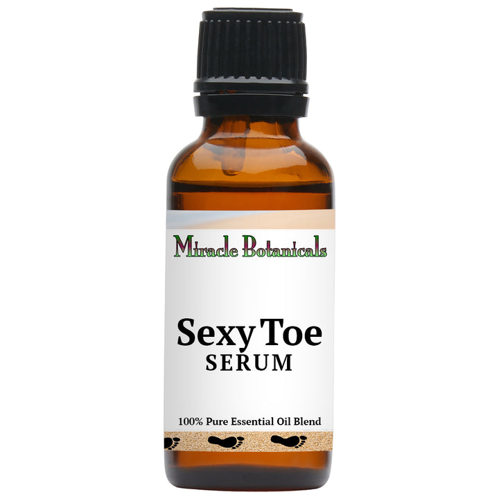 Sexy Toe Serum Essential Oil Blend - 100% Pure Toenail Fungus and Athletes Foot FormulaFoot - Miracle Botanicals Essential Oils