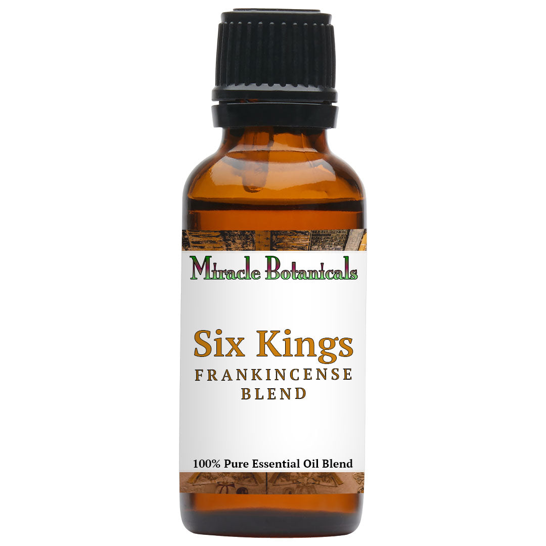 Six Kings - 100% Pure Essential Oil Blend of 6 Varieties of Frankincense - Miracle Botanicals Essential Oils