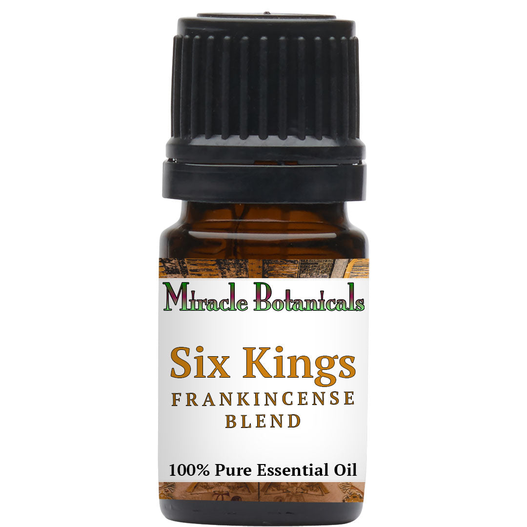 Six Kings - 100% Pure Essential Oil Blend of 6 Varieties of Frankincense - Miracle Botanicals Essential Oils