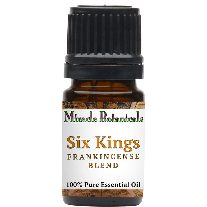 Six Kings - 100% Pure Essential Oil Blend of 6 Varieties of Frankincense - Miracle Botanicals Essential Oils