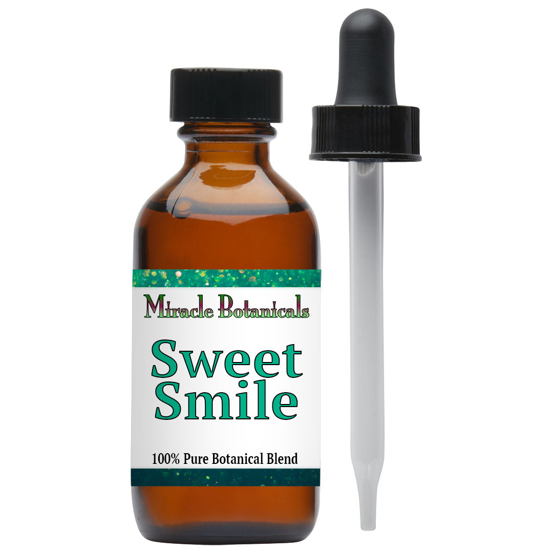 Sweet Smile Essential Oil Blend in Hazlenut Carrier Oil - Tooth and Gum Tonic - Supports Oral Health - [225+ doses per bottle]