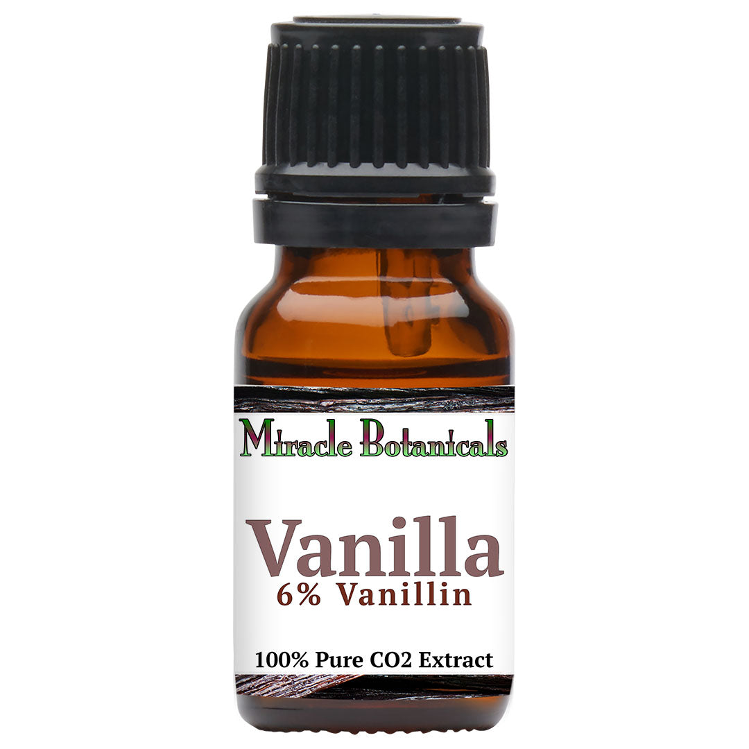 Vanilla Essential Oil (6% Vanillin) - CO2 Extracted (Vanilla Planifolia)