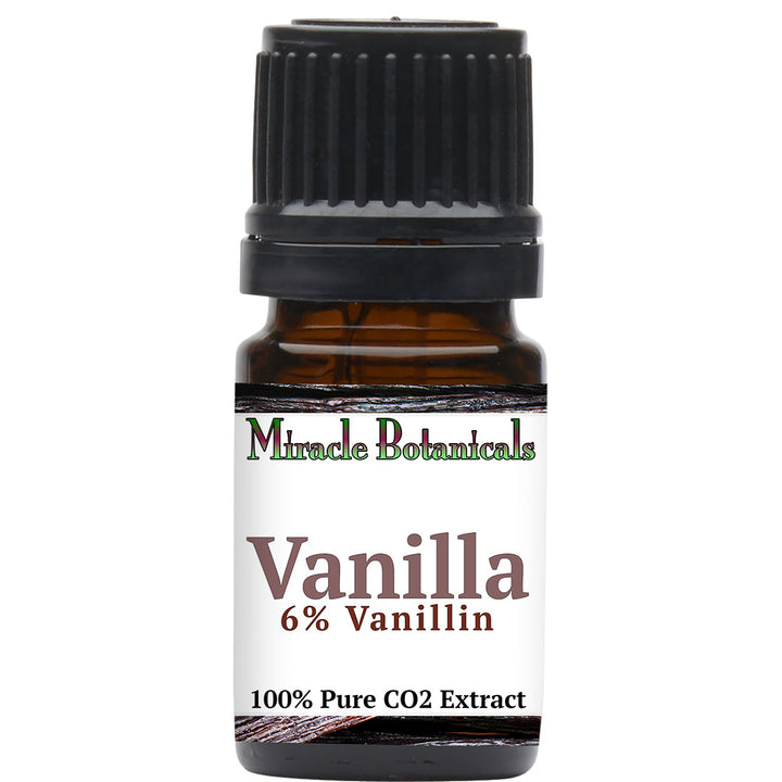 Vanilla Essential Oil (6% Vanillin) - CO2 Extracted (Vanilla Planifolia)