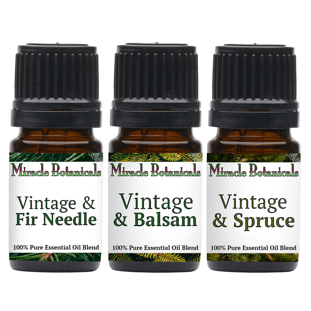 Vintage Conifers Set