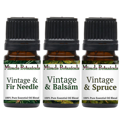 Vintage Conifers Set