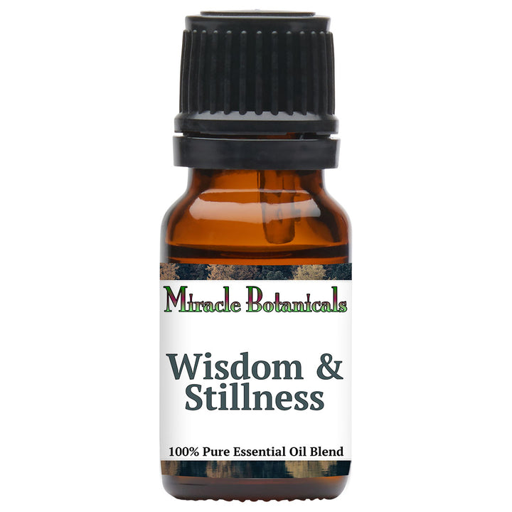 Wisdom & Stillness Essential Oil Blend - 100% Pure Essential Oil Blend for Meditation and Clarity