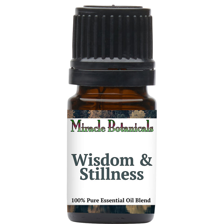 Wisdom & Stillness Essential Oil Blend - 100% Pure Essential Oil Blend for Meditation and Clarity