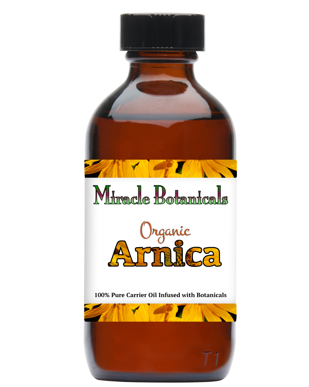 Arnica Oil - Infused in Sunflower (Helianthus Annus) Seed Oil - Organic (Arnica Montana L.) - Miracle Botanicals Essential Oils