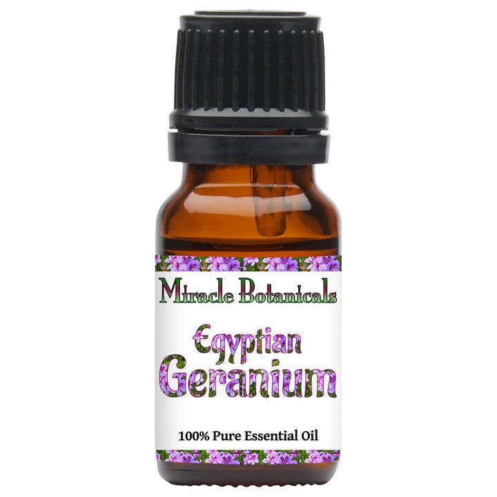 Geranium Essential Oil - Egypt (Pelargonium Graveolens) - Miracle Botanicals Essential Oils