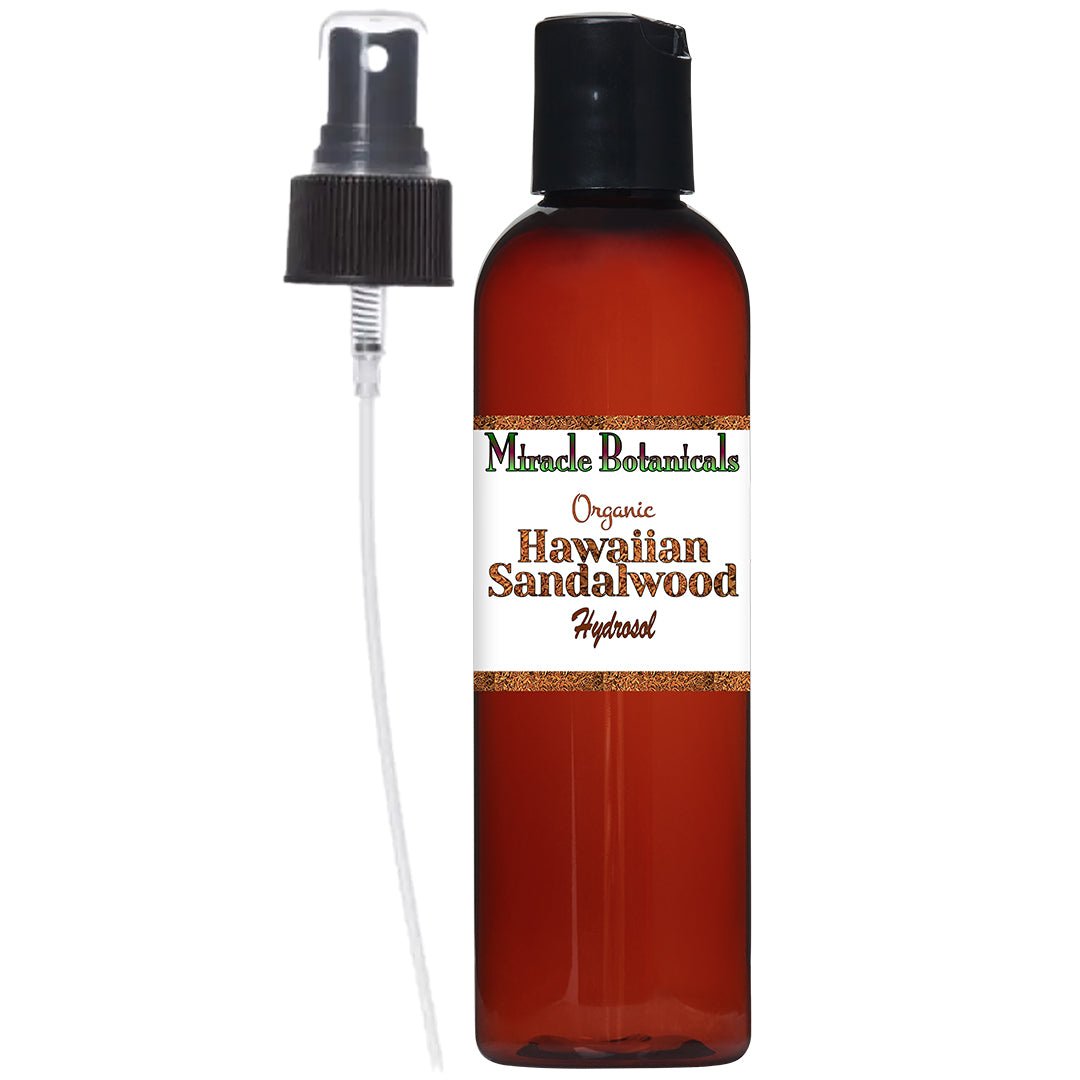 Hawaiian Sandalwood Hydrosol - Organic (Santalum Paniculatum) - Miracle Botanicals Essential Oils