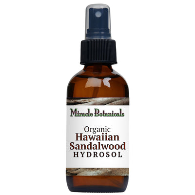 Hawaiian Sandalwood Hydrosol - Organic (Santalum Paniculatum)