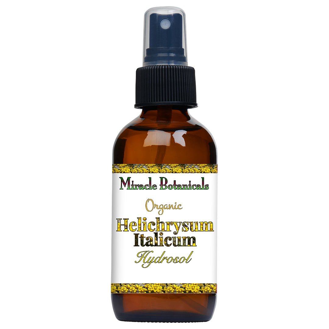 Helichrysum Italicum (Organic) Hydrosol (Helichrysum Italicum G. Don) - Miracle Botanicals Essential Oils