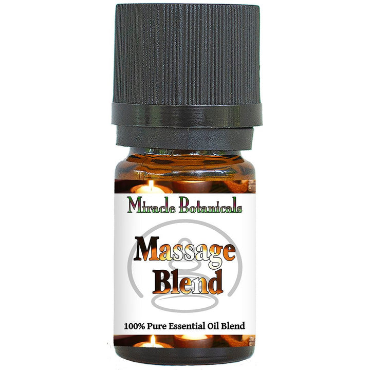 Massage - 100% Pure Essential Oil Blend for Soothing Tired Muscles - Miracle Botanicals Essential Oils