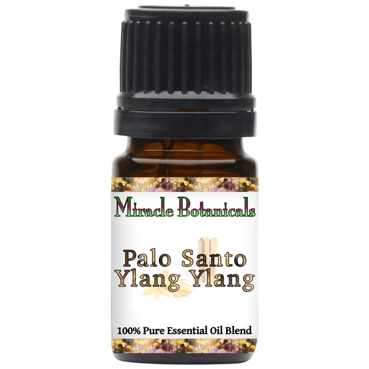 Palo Santo Ylang Ylang Essential Oil Blend - 100% Pure Essential Oil Blend - Miracle Botanicals Essential Oils