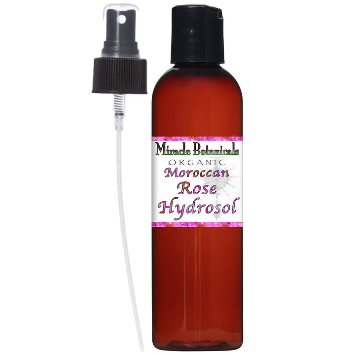 Rose (Moroccan) Hydrosol - Organic (Rosa Damascena) - Miracle Botanicals Essential Oils