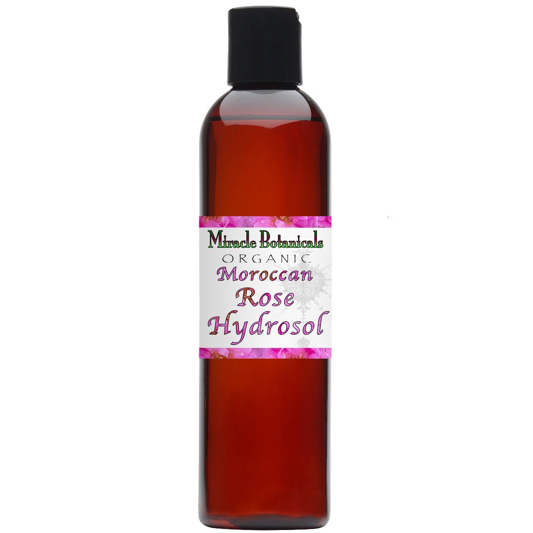 Rose (Moroccan) Hydrosol - Organic (Rosa Damascena) - Miracle Botanicals Essential Oils