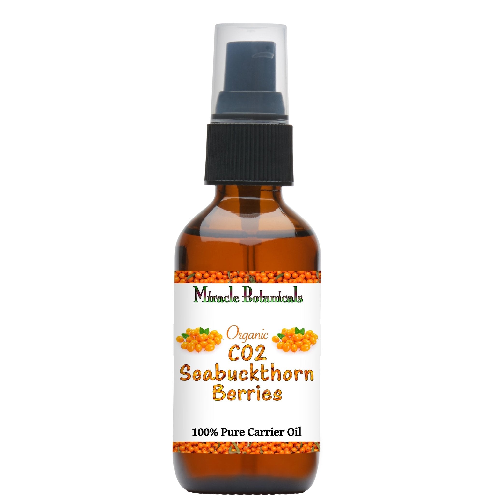 Seabuckthorn Berries (Organic) - CO2 Total Extract (Hippophae Rhamnoides) - Miracle Botanicals Essential Oils