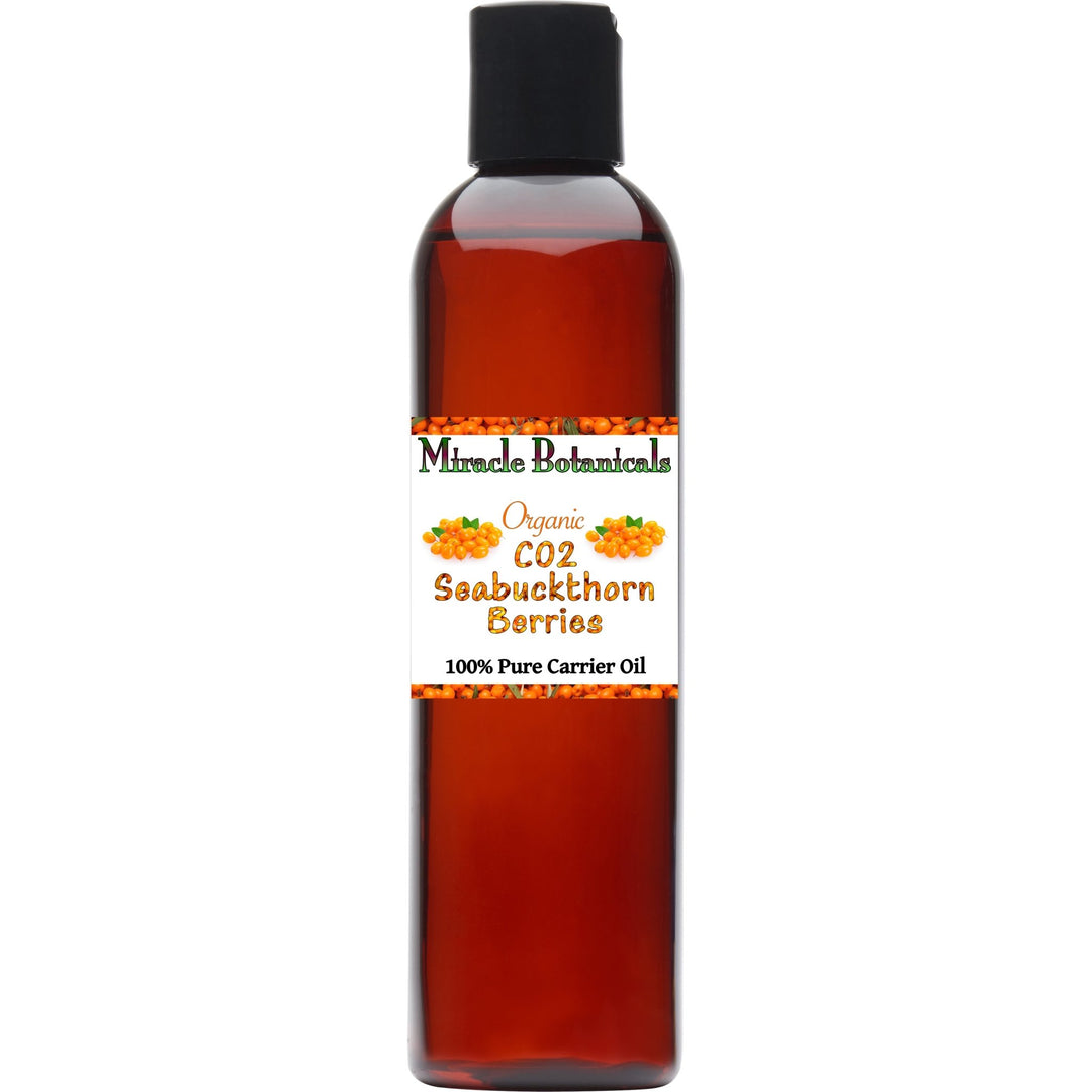 Seabuckthorn Berries (Organic) - CO2 Total Extract (Hippophae Rhamnoides) - Miracle Botanicals Essential Oils