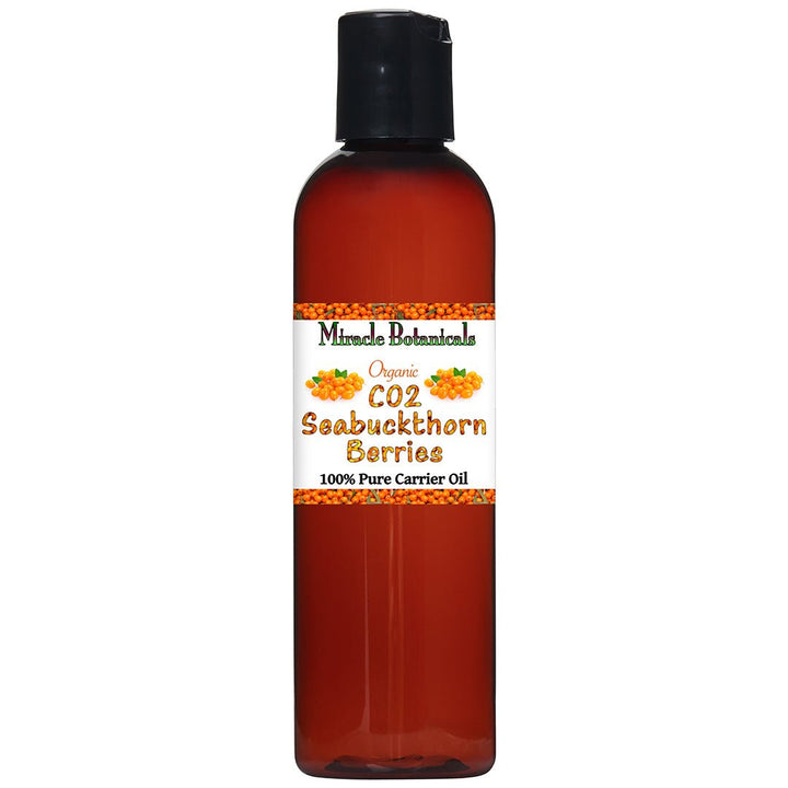 Seabuckthorn Berries (Organic) - CO2 Total Extract (Hippophae Rhamnoides) - Miracle Botanicals Essential Oils