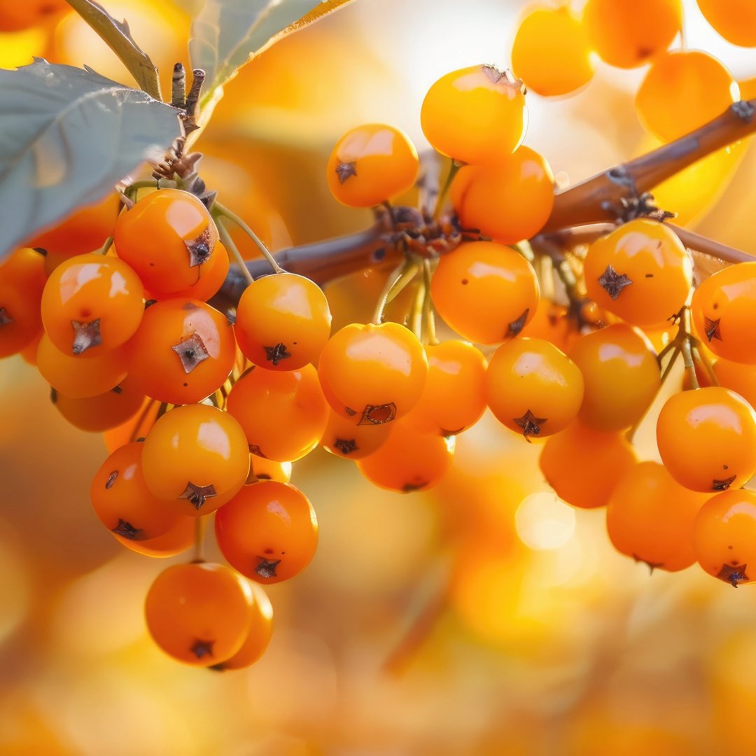 Seabuckthorn Berries (Organic) - CO2 Total Extract (Hippophae Rhamnoides) - Miracle Botanicals Essential Oils