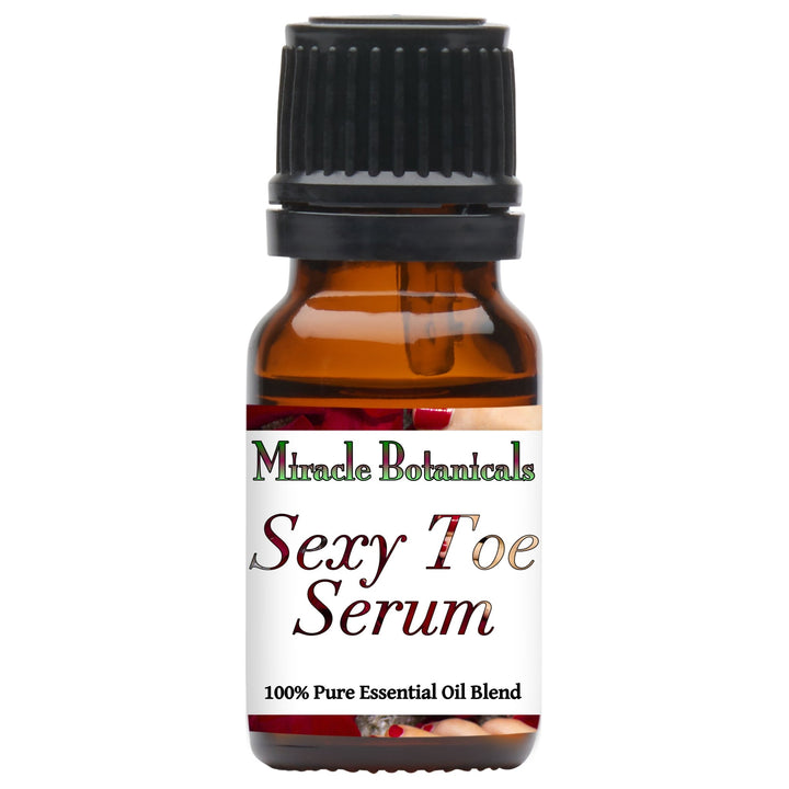 Sexy Toe Serum Essential Oil Blend - 100% Pure Toenail Fungus and Athletes Foot FormulaFoot - Miracle Botanicals Essential Oils