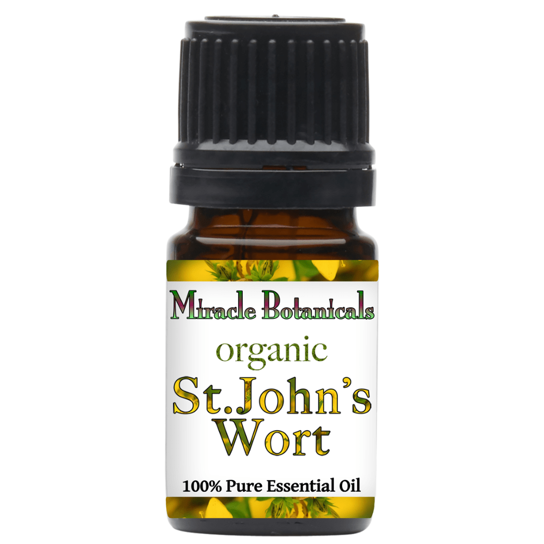 St. John's Wort Essential Oil (Hypericum perforatum) - Miracle Botanicals Essential Oils