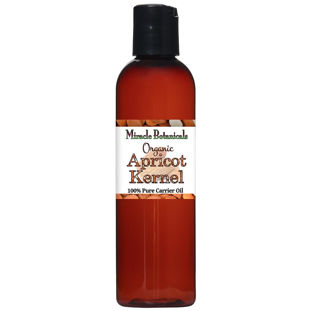 Apricot Kernel Oil - Organic, Virgin (Prunus Armeniaca) - Miracle Botanicals Essential Oils