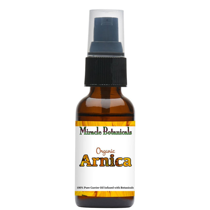 Arnica Oil - Infused in Sunflower (Helianthus Annus) Seed Oil - Organic (Arnica Montana L.)
