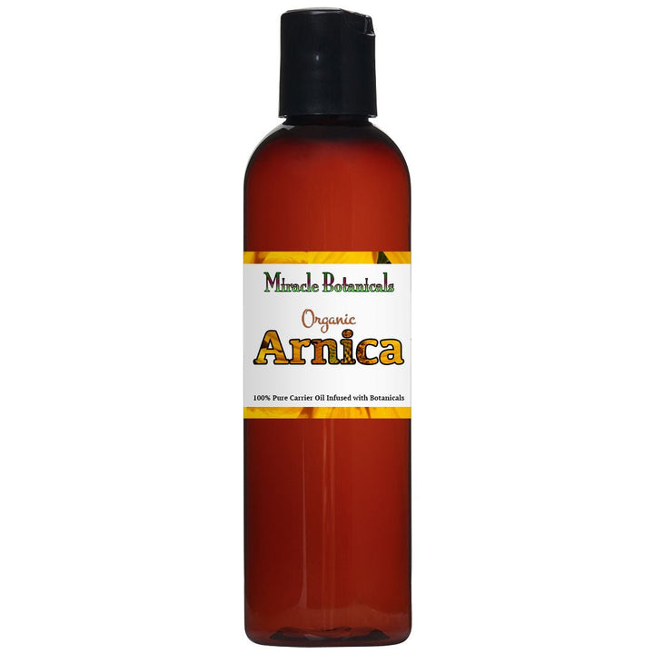 Arnica Oil - Infused in Hemp (Cannabis Sativa) Oil - Organic (Arnica Montana L.) - Miracle Botanicals Essential Oils