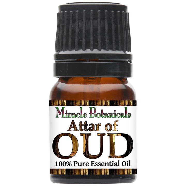 Attar of Oud Essential Oil - Agarwood in Hawaiian Sandalwood (Aquilaria Crassna/Santalum Paniculatum) - Miracle Botanicals Essential Oils