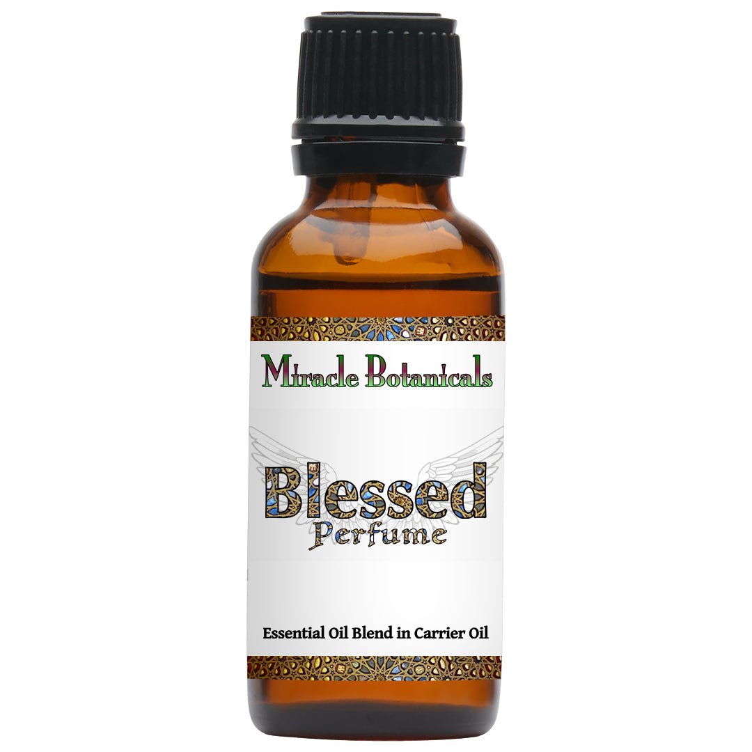 Blessed Perfume - Essential Oil Perfume Blend of 24 Botanicals - Miracle Botanicals Essential Oils