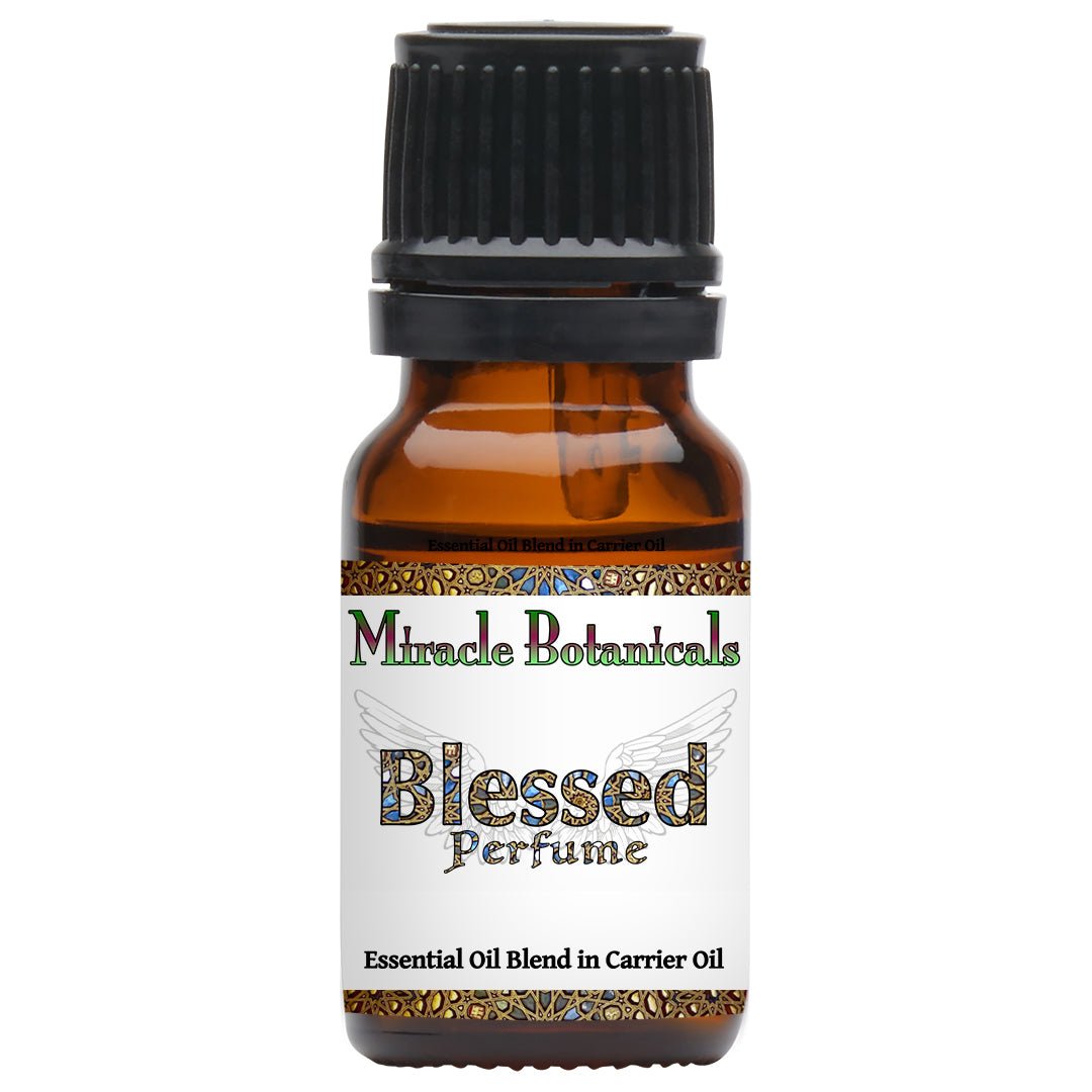 Blessed Perfume - Essential Oil Perfume Blend of 24 Botanicals - Miracle Botanicals Essential Oils