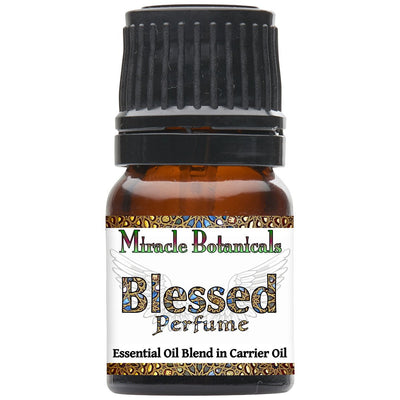 Blessed Perfume - Essential Oil Perfume Blend of 24 Botanicals - Miracle Botanicals Essential Oils