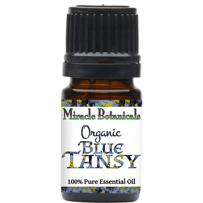 Blue Tansy Essential Oil - Organic (Tanacetum Annuum) - Miracle Botanicals Essential Oils