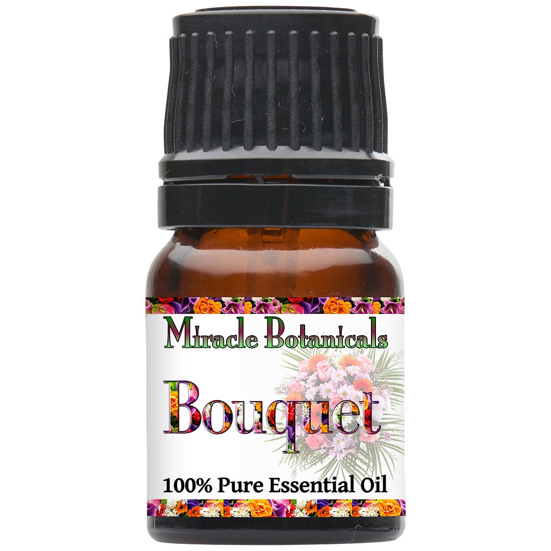 Bouquet Essential Oil Blend - 100% Pure Essential Oil Blend of Floral Botanicals - Miracle Botanicals Essential Oils