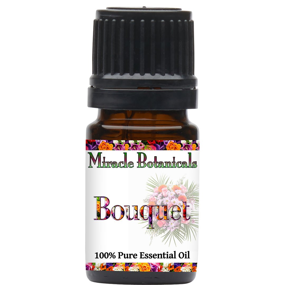 Bouquet Essential Oil Blend - 100% Pure Essential Oil Blend of Floral Botanicals - Miracle Botanicals Essential Oils