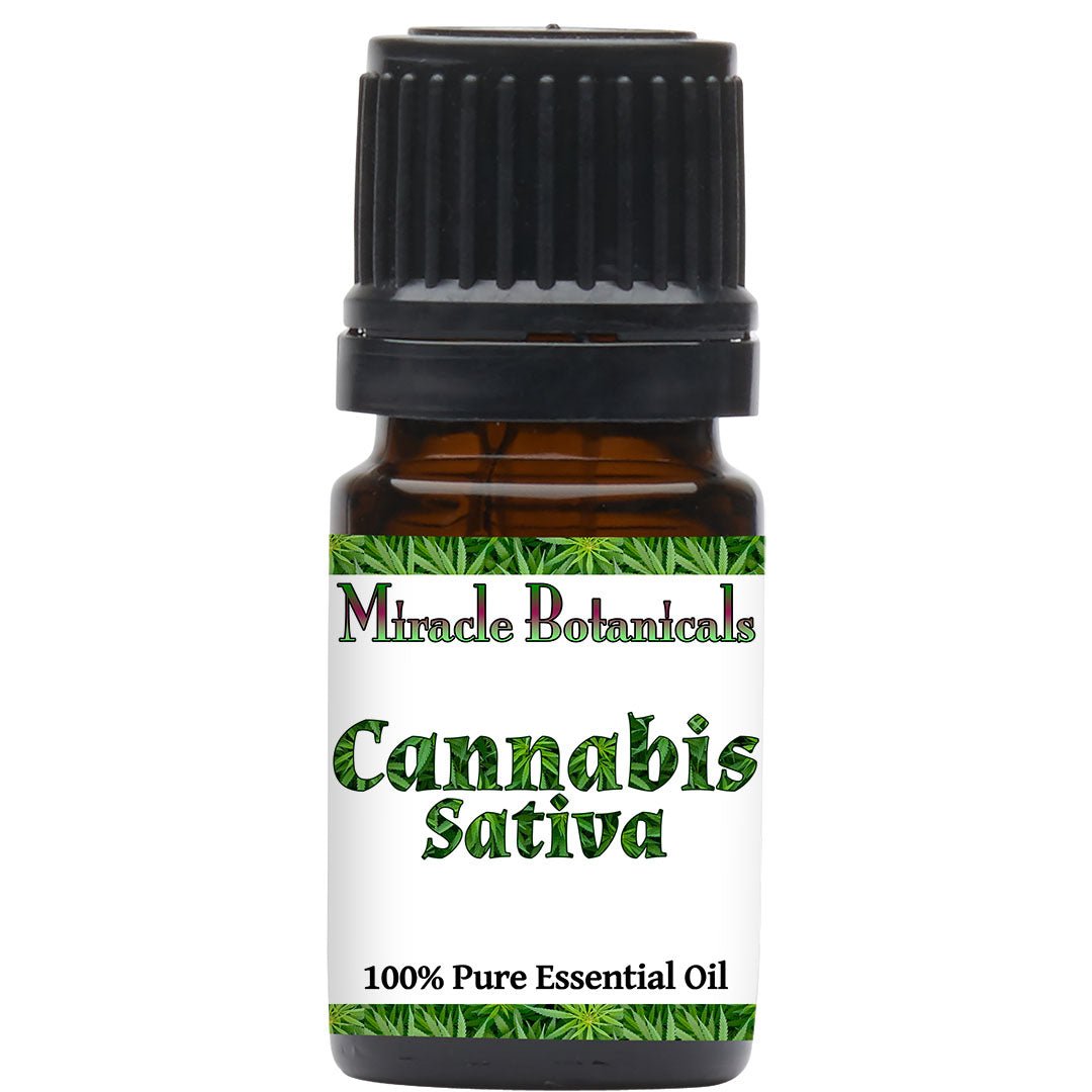 Cannabis Sativa Essential Oil (Cannabis Sativa) - Miracle Botanicals Essential Oils