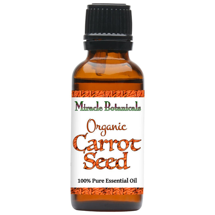 Carrot Seed Essential Oil - Organic (Daucus Carota) - Miracle Botanicals Essential Oils