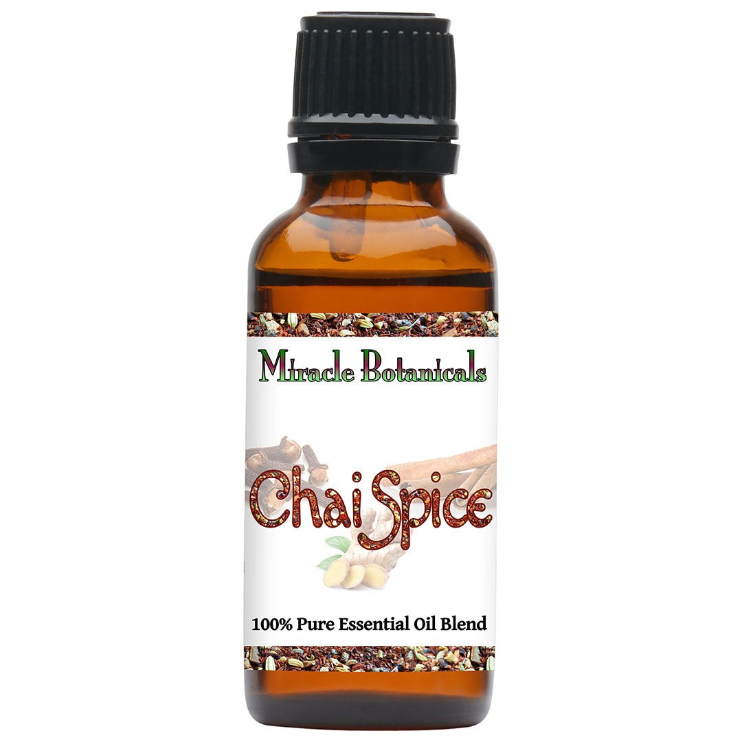 Chai Spice Essential Oil Blend - 100% Pure Essential Oil Blend of Chai Tea Spices - Miracle Botanicals Essential Oils