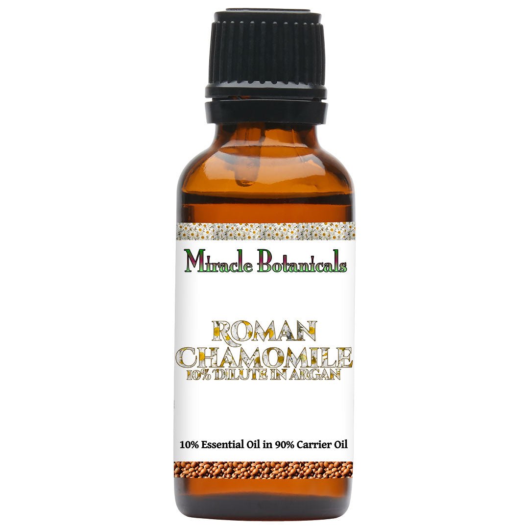 Chamomile (Roman) Essential Oil (Anthemis Nobilis) - 10% Dilute - Miracle Botanicals Essential Oils
