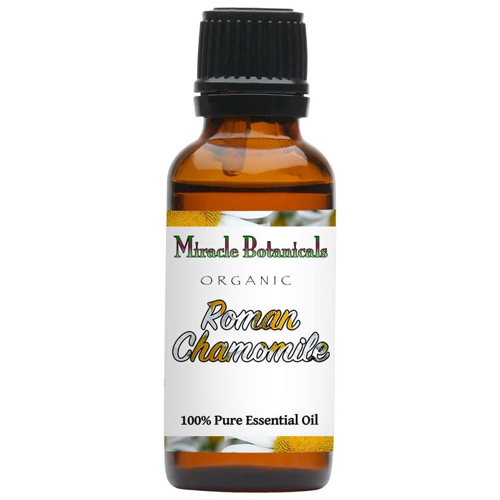 Chamomile (Roman) Essential Oil - Organic (Anthemis Nobilis) - Miracle Botanicals Essential Oils
