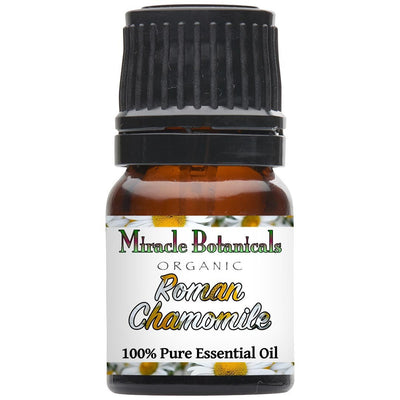 Chamomile (Roman) Essential Oil - Organic (Anthemis Nobilis) - Miracle Botanicals Essential Oils