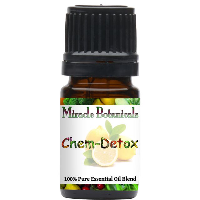 Chem Detox Essential Oil Detox & Restorative Blend - 100% Pure Essential Oil - Miracle Botanicals Essential Oils