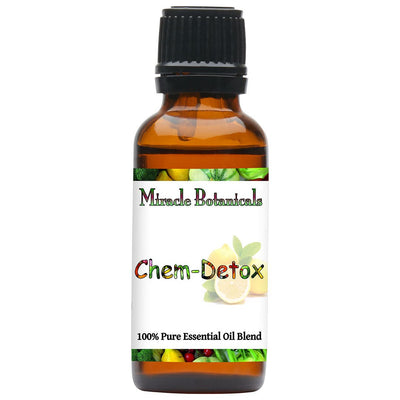 Chem Detox Essential Oil Detox & Restorative Blend - 100% Pure Essential Oil - Miracle Botanicals Essential Oils
