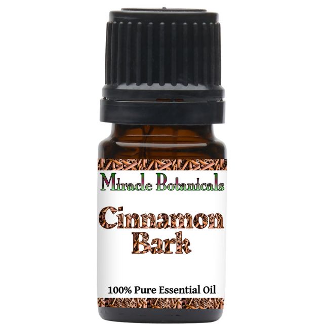 Cinnamon Bark Essential Oil (Cinnamomum Zeylanicum) - Miracle Botanicals Essential Oils