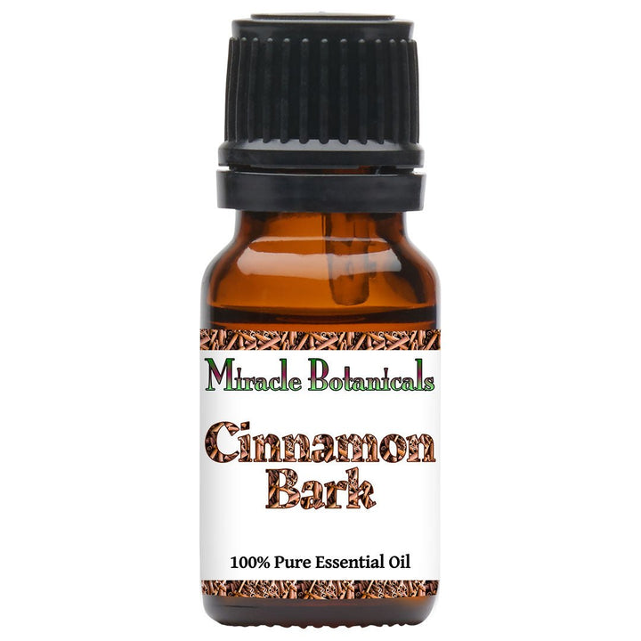 Cinnamon Bark Essential Oil (Cinnamomum Zeylanicum) - Miracle Botanicals Essential Oils